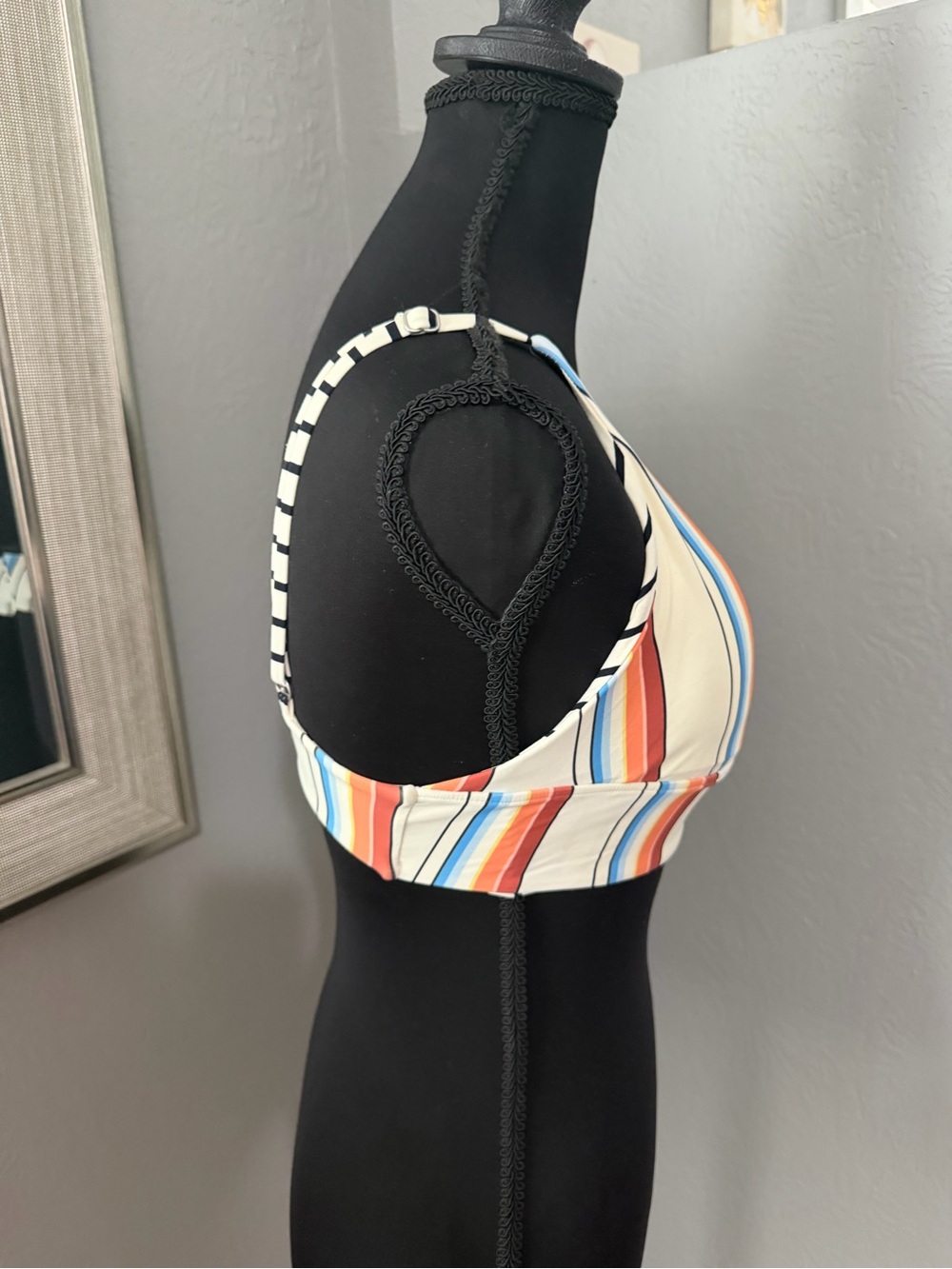 Billabong Hidden Sun Reversible Swim Bikini Top Surf Boho Size Small - Picture 6 of 7